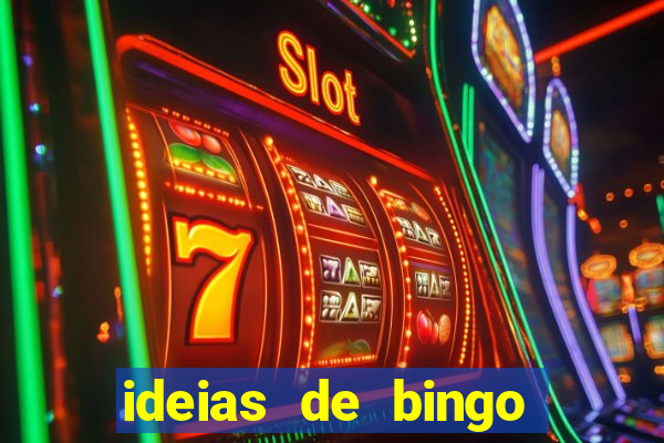 ideias de bingo para o natal